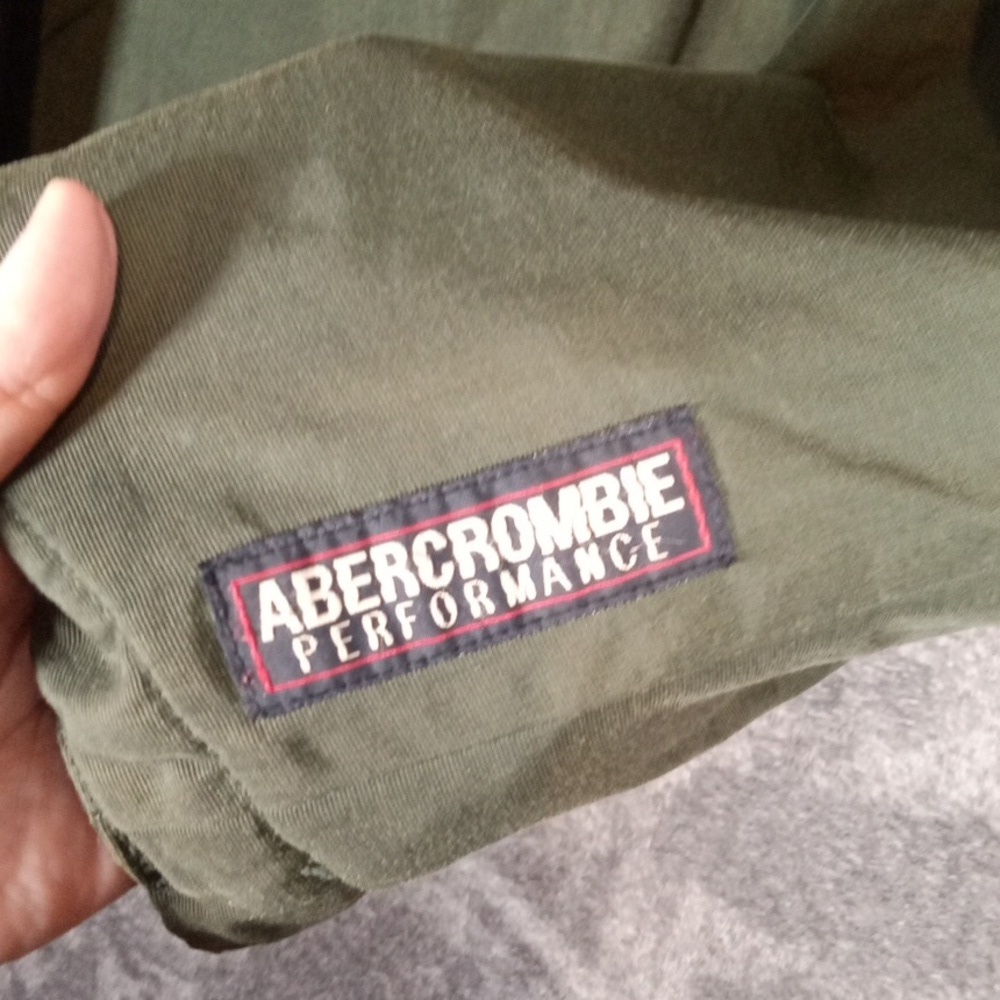 Abercrombie & Fitch Vintage Mens Jacket Full Zip Fleece Lined Coat Size Large - Picture 4 of 11